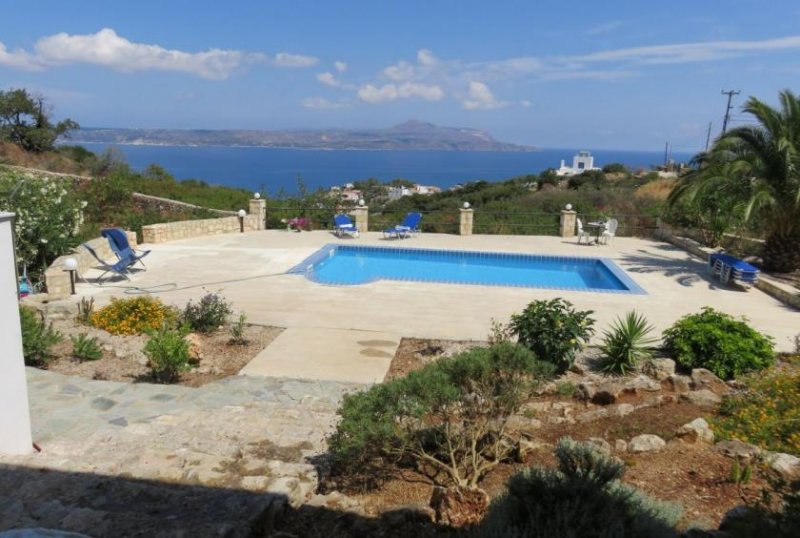 Plaka Apokoronas Kreta, Plaka - Bungalow 2 Schlafzimmer 2 Bäder, Pool, Meerblick Haus kaufen